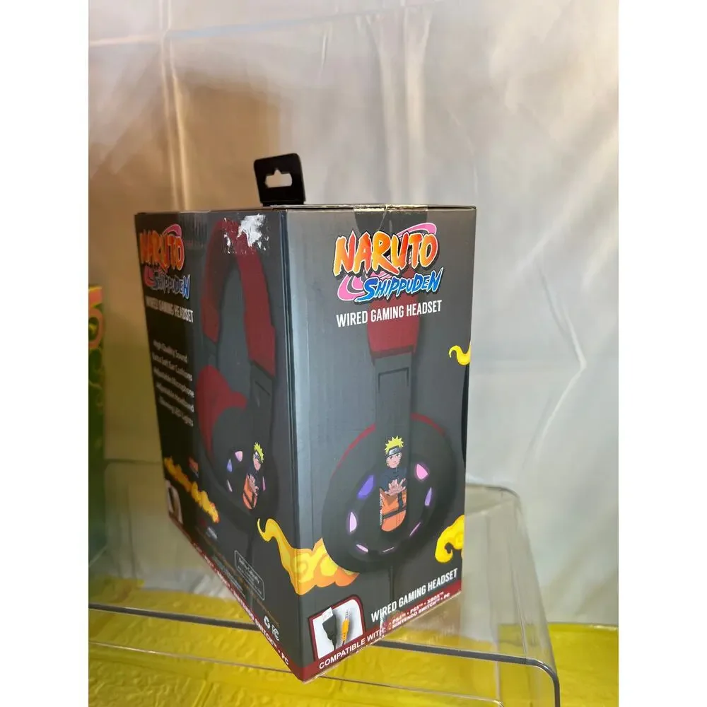 NEW Naruto Shippuden Wired Gaming Headset Multi-Platform Compatible